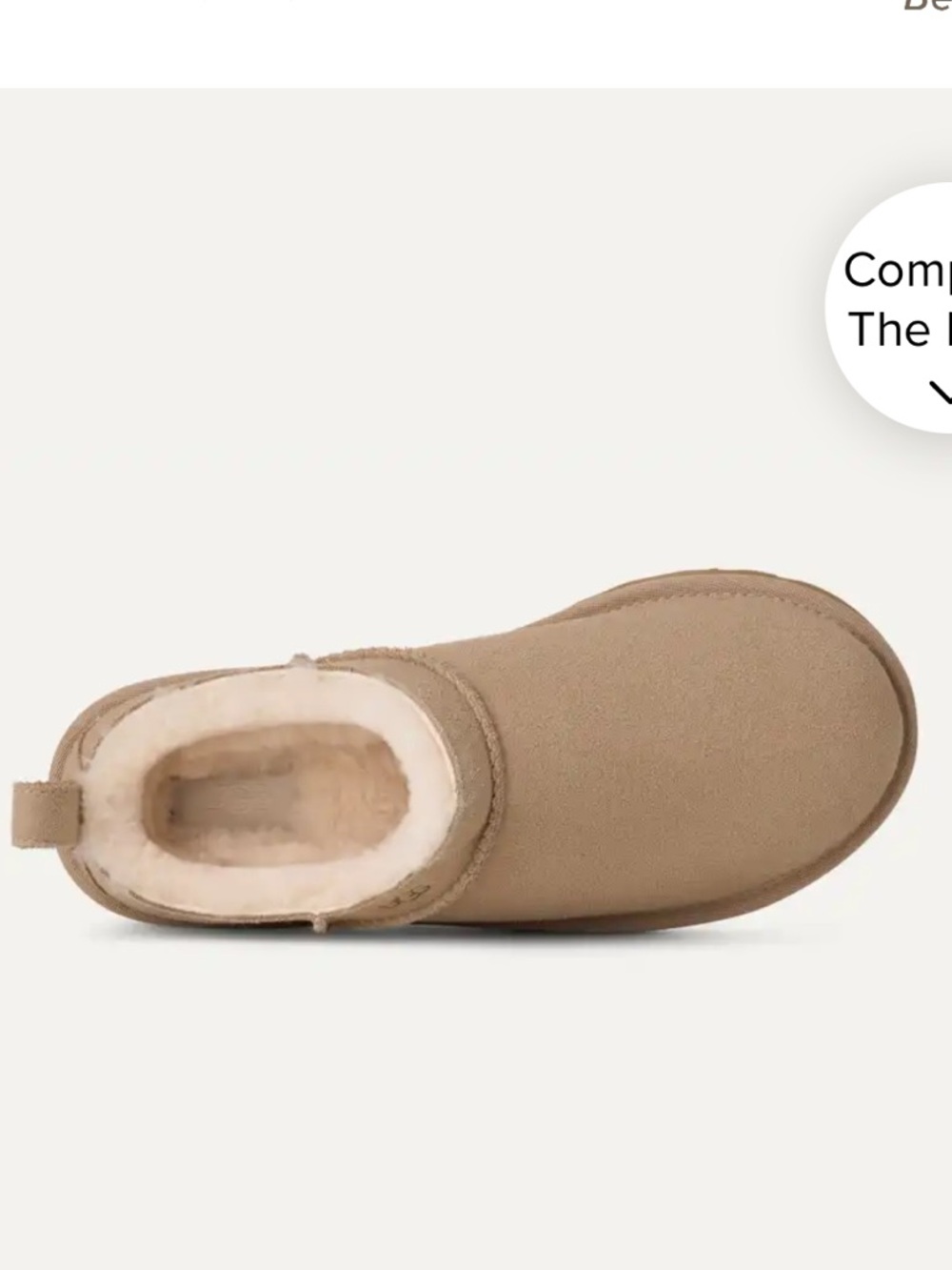 NWOT UGG Women's Classic Micro Mules. Size 6 - Picture 4 of 8